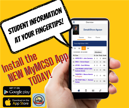 Install the New MyMCSD App Today!
